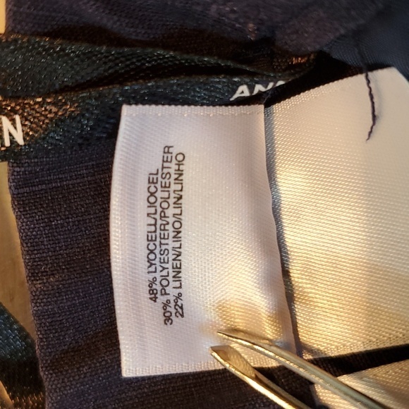 Anne Klein linen blend pants. - Picture 9 of 9